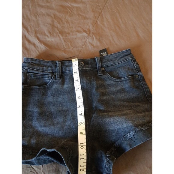 Kendall & Kylie Womens Shorts The Drifter High Rise Denim Jeans Size 7 Size 28 - Picture 14 of 16